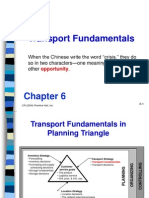 Transport Fundamentals: When The Chinese Write The Word "Crisis," They Do So in Two Characters - One Meaning, The Other