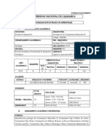 Syllabus de Geología de Yacimientos Minerales Ii