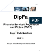 DipFA - Sample Papers