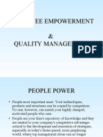 Employee Empowerment