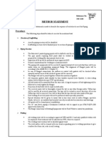 001-Sample Method Statement Piping Pre-Shutdown