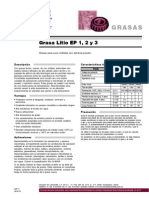 Grasa Litio EP 1, 2 y 3 PDF