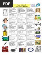 House Riddles 2: Can You Find Out What I Am?