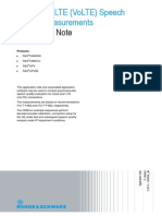 VoLTE Speech Quality Measurements Rhode&Schwartz PDF