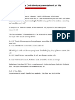 9th Class Notes Cell - The Fundamental Unit of Life