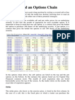 How To Read An Options Chain PDF