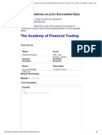 Academy of Financial Trading - Learn How To Trade The Financial Markets, How To Be A Trader in Forex, CFDS, Commodities, Indices. Trading Education PDF