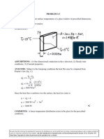 Heat and Mass Transfer Example Problems