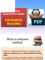 Designing Assessment Tasks - Extensive Reading 2