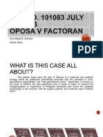 Oposa vs. Factoran 2