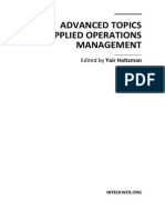 Advanced Topics in Applied Operations Management PDF