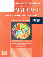 Pruebas de Selectividad Matemáticas 2