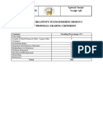 ENGR 101 Draft Proposal Grading Criterion