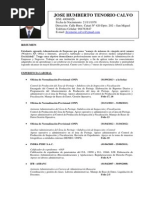 CV Jose Tenorio 2014