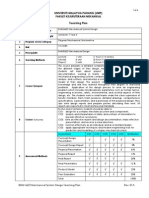 BMM 4623 Mechanical System Design - Rev01 July 31, 2013