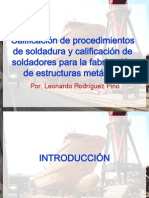 Calificacion de Procedimientos y Soldadures en La Fabricacion de Estructuras PDF