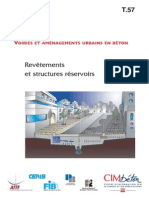 CT-T57 VOIRIES ET AMÉNAGEMENTS URBAINS EN BÉTON Revêtements Et Structures Réservoirs PDF