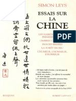 Essais Sur La Chine - Simon Leys