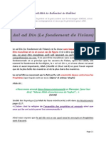 Asl Ad Din Le Fondement de L Islam PDF