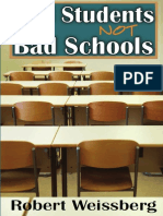 Bad Students, Not Bad Schools PDF