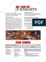 Kill Team List - Grey Knights v3.2b