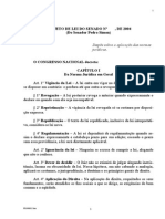 LINDB - Lei de Introdução Às Norma Do Direito Brasileiro PDF