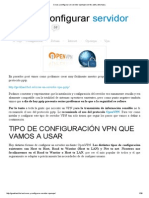 Crear y Configurar Un Servidor Openvpn Con Tls-Auth y Dnsmasq PDF