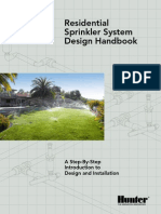 Residential Sprinkler System Design Handbook: A Step-By-Step Introduction To Design and Installation