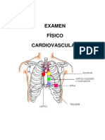 Examen Físico Cardiovascular O PDF