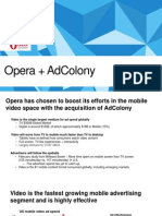 Opera + Adcolony