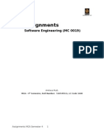 Assignments: Software Engineering (MC 0019)