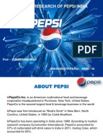 Marketing Research Pepsi