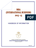 IIFT Handbook