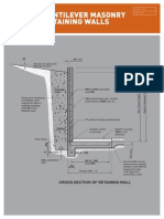 Fir Cantilever Masonry Retaining Wall Brochure 2014