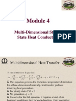 Multi-Dimensional Steady State Heat Conduction