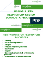 Respiratory Diagnostic Procedures