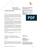 Modificación de La Histerectomía Obstétrica en Acretismo Placentario PDF