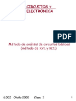 Método Básico de Análisis de Circuito (Método LTK y LCK)