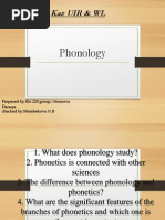 Phonology