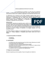 Guia para Elaborar Proyecto de Vida PDF