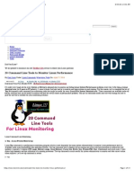 20 Comandos para Monitorear La Performance en Linux