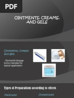 Ointments, Creams, and Gels (4) Legit