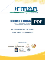 CORMAN RICETTE - Sigep 2013 - DEMO Dolcesalato PDF