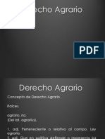 Derecho Agrario