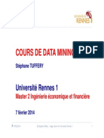 Tuffery - Master Rennes 2013-2014 - Data Mining - Presentation PDF