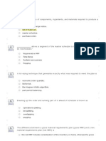 Chapter 14 - Material Requirements Planning (MRP) and ERP