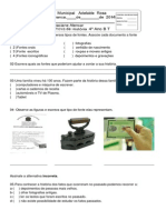 1 Prova de Historia 4 Ano PDF