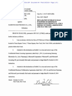 Redacted Version of Microsoft's 2011 Contracts With Samsung PDF