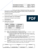 PT-09-003. Mantenimiento de Luminarias - AP PDF