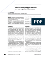 Apparent Periapical Repair Without Operative Intervention WHitworth IEJ 2000